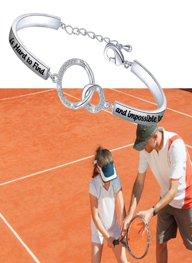 FEELMEM Coach Thank You Gifts Thank You Bracelet Gifts Lead Inspire Bracelet Appreciation Gift for Cheer/Football/Baseball/Volleyball/Dance Coach (a great coach-silver) - Image 3