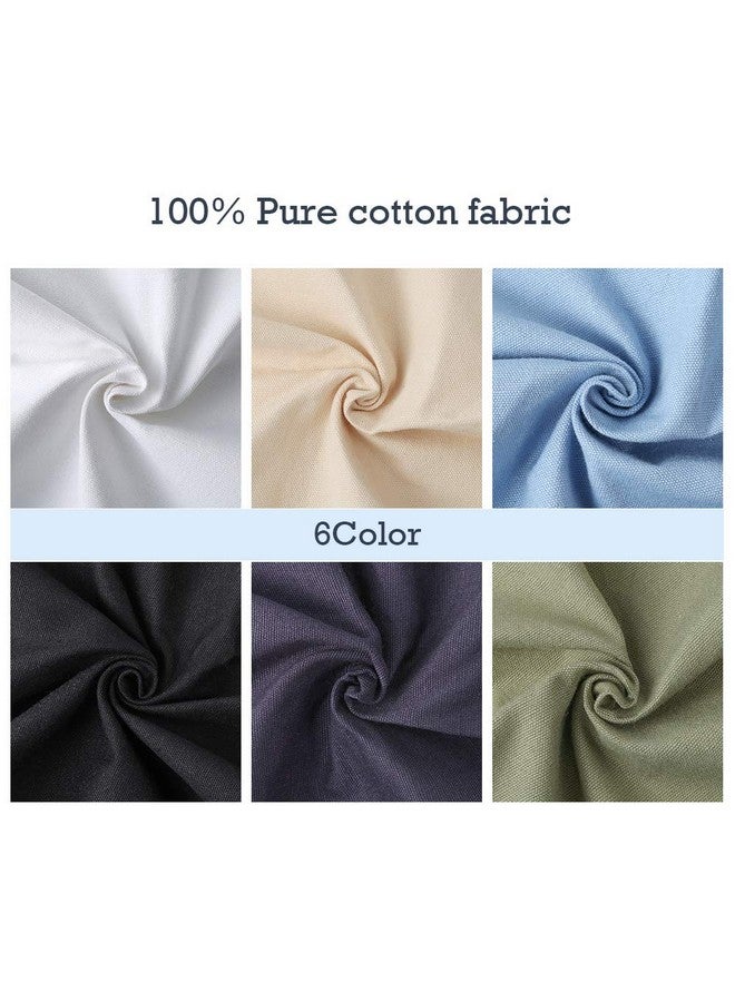 Caydo 6 Pieces Fabric For Embroidery, Including 6 Colors Embroidery Fabric 5 Colors Water-Soluble Pens For Embroidery Projects And Upholstery Decoration, 11.8 By 11.8-Inch - Image 3