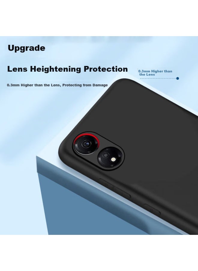Kmaxai Ultra-thin Full Cover Lens Scratch-proof Tpu Soft Case Matte Black Phone Case For Honor Play 9c - Image 2