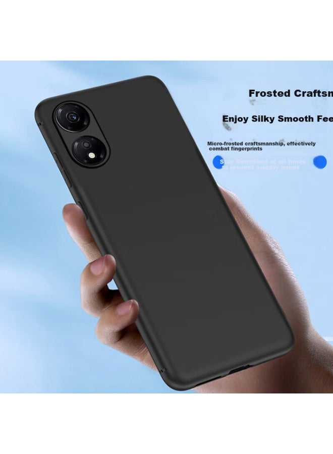Kmaxai Ultra-thin Full Cover Lens Scratch-proof Tpu Soft Case Matte Black Phone Case For Honor Play 9c - Image 3