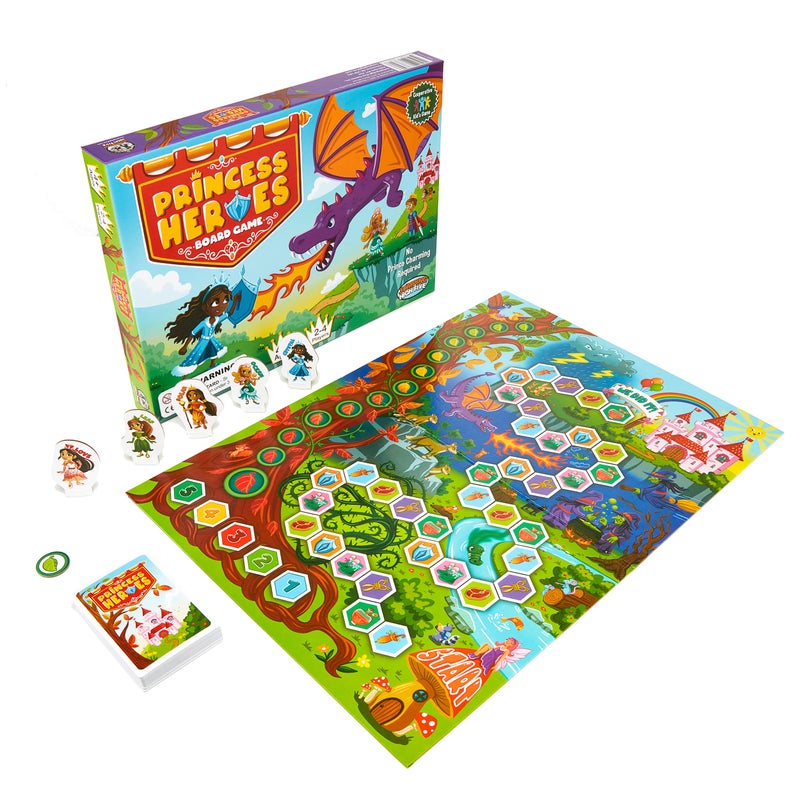 Jumping High Five Princess Heroes Board Game  Cooperative Princess Castle Game for Kids Ages 4 and Up  Children Develop New Skills Through Play Perfect for Family Fun Time - Image 3