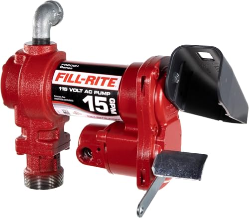 FillRite FR604H 115V 15 GPM Fuel Transfer Pump Pump Only Gasoline Diesel Kerosene Ethanol Methanol Blends Biodiesel