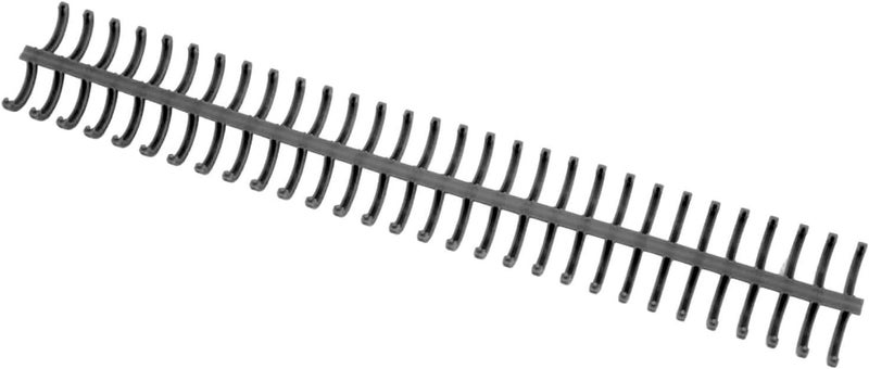 FTVOGUE Spiral Binding Coil, 16mm Inner Diameter 30 Holes for 130 Sheets, with 10pcs Premium Plastic Comb Binding Spines, for Office Classroom Library (Black) - Image 4