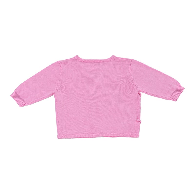 Baby Sweater Suit 2pcs Unisex 100% Cotton Baby Outfits Clothes Long Sleeve Long Pants Spring Summer Autumn Winter For Newborn Infant Baby Girl Boy Pink 0-6M - Image 5