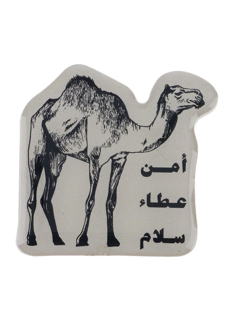 SHABABUNA x HNAK Fridge Magnet Camel from ShababunaXHnak a local brand - distinctive design to add a personal touch - made of high-quality materials to last a long time strong and durable - SA-1  - Image 1