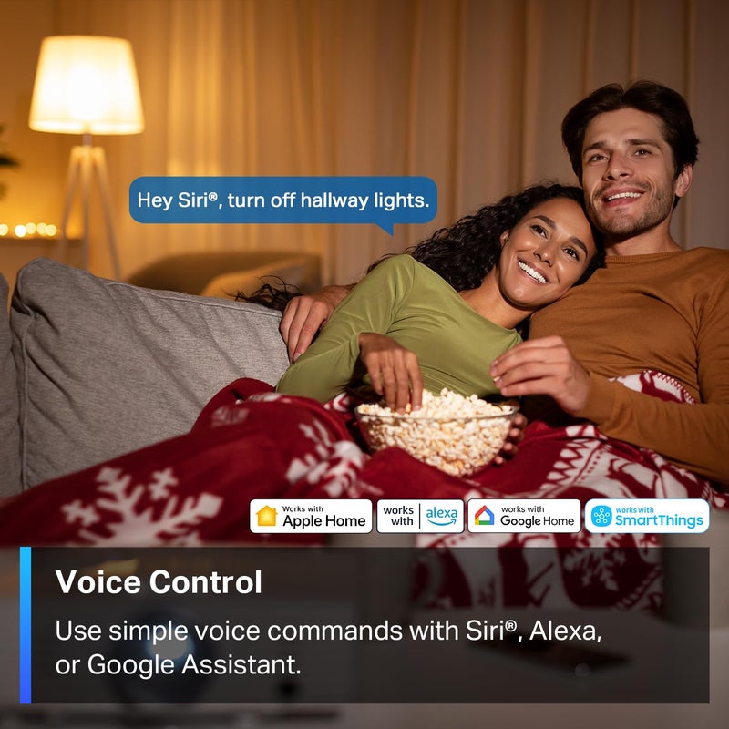 tapo TP-Link Tapo Matter Smart Light Switch: Voice Control w/Siri, Alexa & Google Home | UL Certified | Timer & Schedule | Easy Guided Install | Neutral Wire Required | Single Pole | Tapo S505(2-Pack) - Image 4