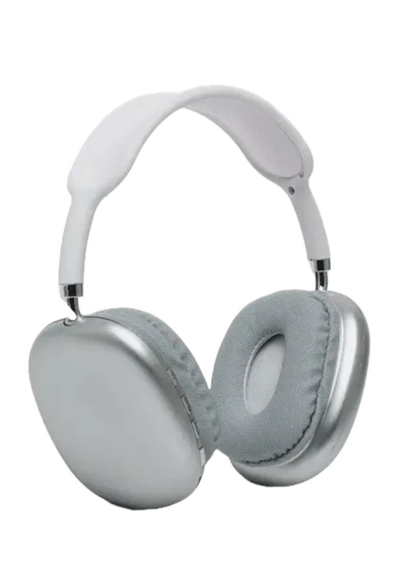 DIGI CORE - P9 Headphones Over Ear Bluetooth Headphones Wireless Headphones With Microphone Foldable Lightweight Headphone Bluetooth Wireless Headset Over-Ear Headphone For PC, Laptops, Mobiles And Tabs White - Image 1
