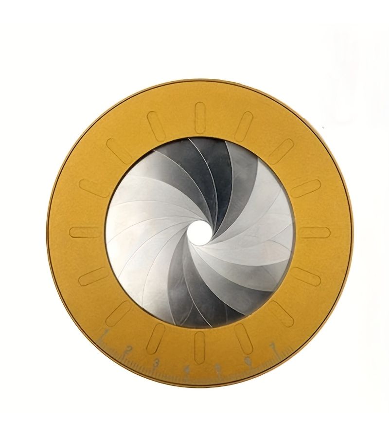 Stainless Steel Precision Circular Drawing Tool 180 Degree Angle Measurement Durable Protractor - Image 5