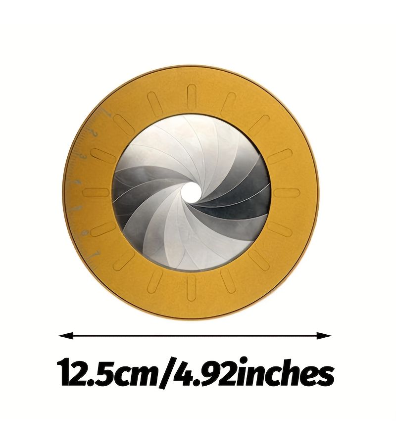 Stainless Steel Precision Circular Drawing Tool 180 Degree Angle Measurement Durable Protractor - Image 3