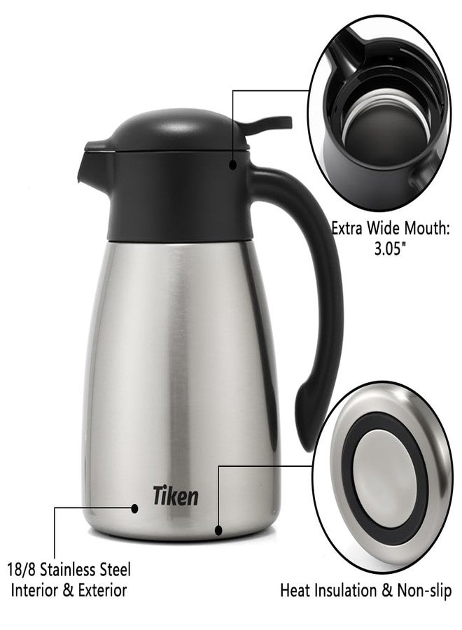 Tiken OpenClean Thermal Carafe 1.5L/51OZ - Image 3