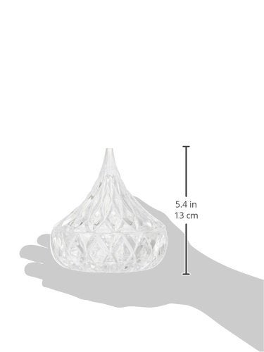 Godinger طبق حلوى جودينجر هيرشي، طبق شوكولاتة، ديكور كريستالي (شفاف) ديكور غرفة المعيشة وغرفة الطعام - Image 3