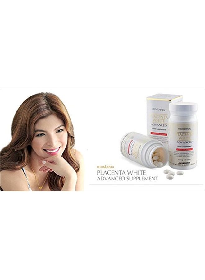 Mosbeau Placenta White Advanced Skin Whitening Tablets - Image 2