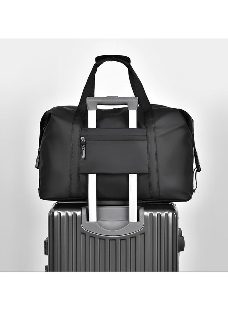 Anmi Travel Duffel Bag,Sports Tote Gym Bag,Shoulder Weekender Overnight Bag for Man  - Image 2