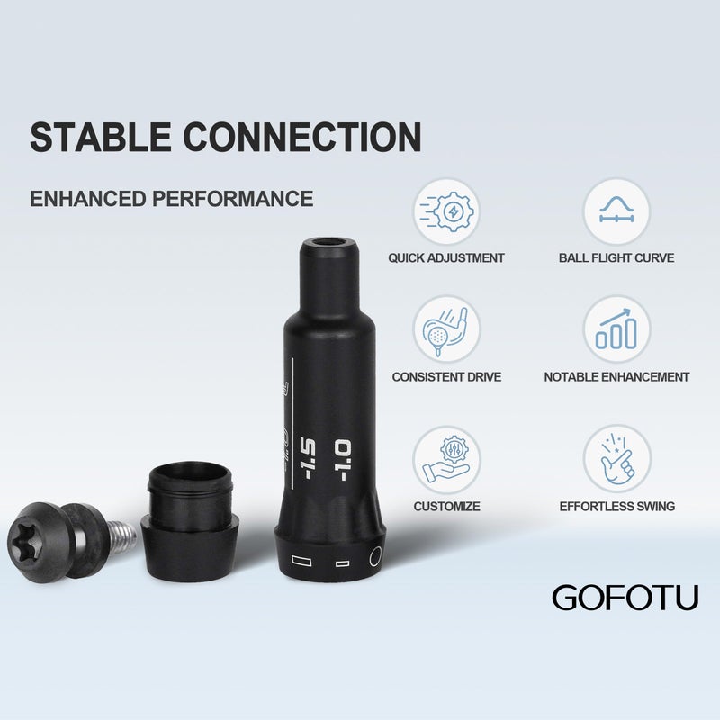 Gofotu Golf .370 Golf Shaft Adapter Sleeve Compatibel with Ping G410 G410 Plus Hybrid Shaft - Image 5