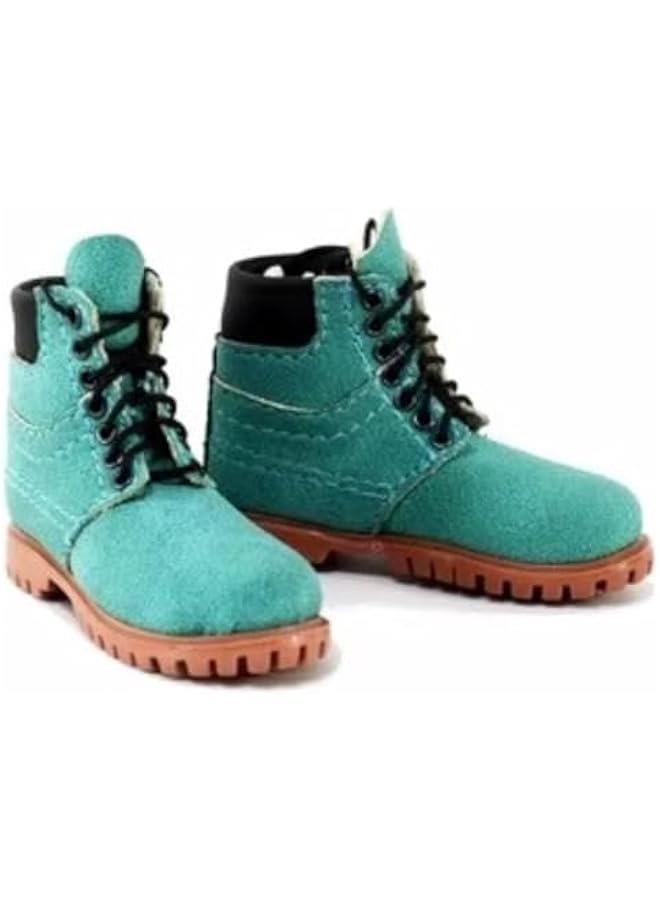 1/6 Scale Action Figure Accessory: Men's Hiking Boots Model for 12-inch Miniature Collectible Figure MDXD Lighr Grren  - Image 1