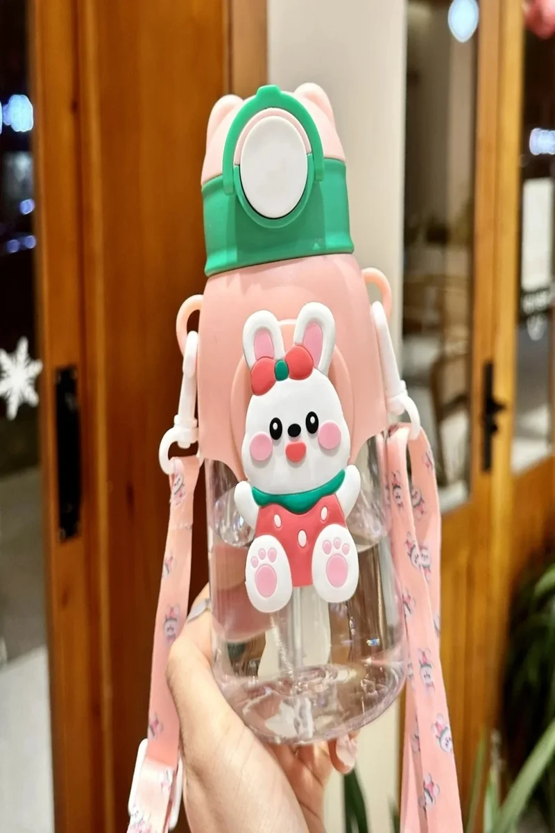 Safestore Figured Children's School Water Bottle 600ML Student Water Bottle Student Water Bottle Bpa Free Water Bottle