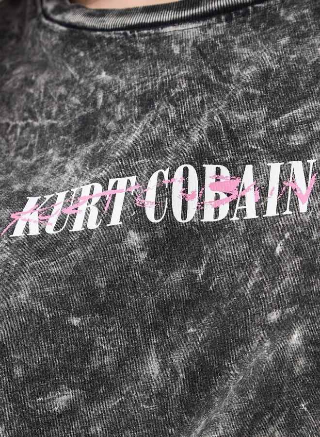 اس بي كاركترز تيشيرت بطباعة كيرت كوبين - Image 3