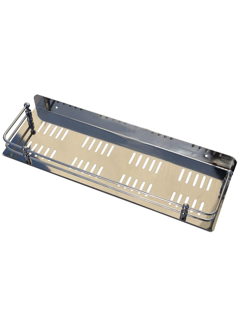 A TO Z A to Z Stainless Steel Multi Purpose Shelf - Rack - Kitchen/Home D�cor (9" 12" 15" 18" x 5" Inches Shelf) (15" x 5" Inch)  - Image 2