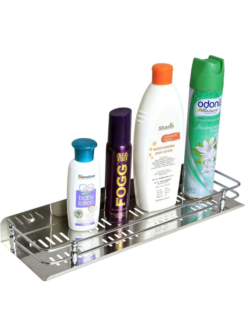 A TO Z A to Z Stainless Steel Multi Purpose Shelf - Rack - Kitchen/Home D�cor (9" 12" 15" 18" x 5" Inches Shelf) (15" x 5" Inch)  - Image 4
