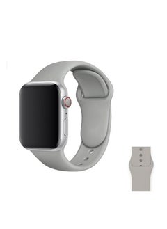 Apple Watch Band 45mm 44mm 42mm Soft Silicone Sport Band Replacement Wrist Strap Compatible for iWatch Apple Watch Series 7/SE/6/5/4/3/2/1,Nike+,Sport,Edition