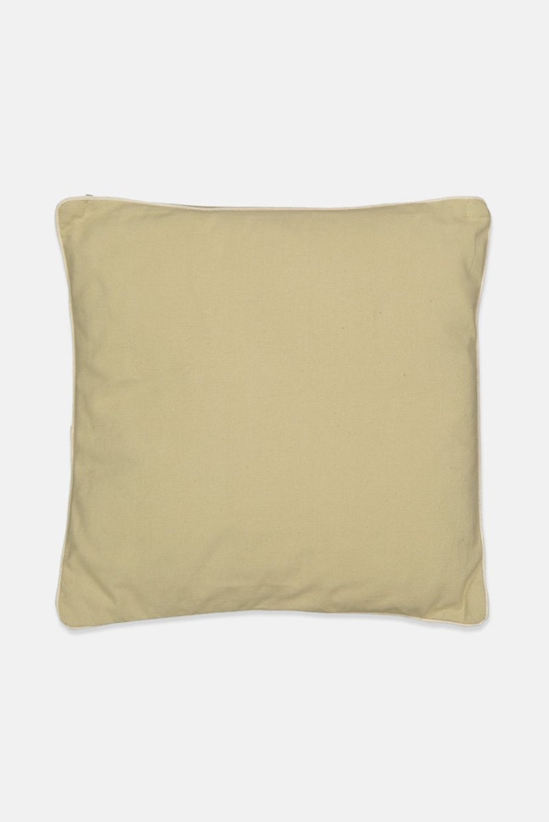 Muy Mucho Plain Cushion Pillow 45 L x 45 H cm, Tan - Image 1
