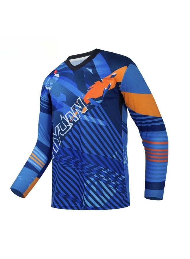 KUYING Men's Outdoor Cycling Suit Off-road Road Mountain Bike Cycling Suit  - Image 1