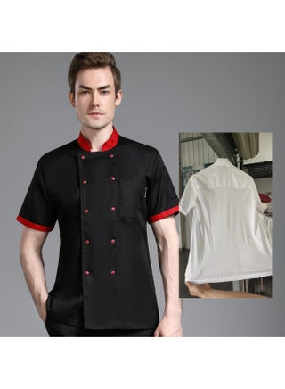 Professional Chef Jacket bakery Pizza Cook Wear Chef Shirts Cooking  Short Sleeve Hotel Costume Kitchen Blouse For - pzsku/Z827E2A70F5CA7CBB2E34Z/45/1747808136/74f49525-9d84-4726-bd11-9ef3696da72c