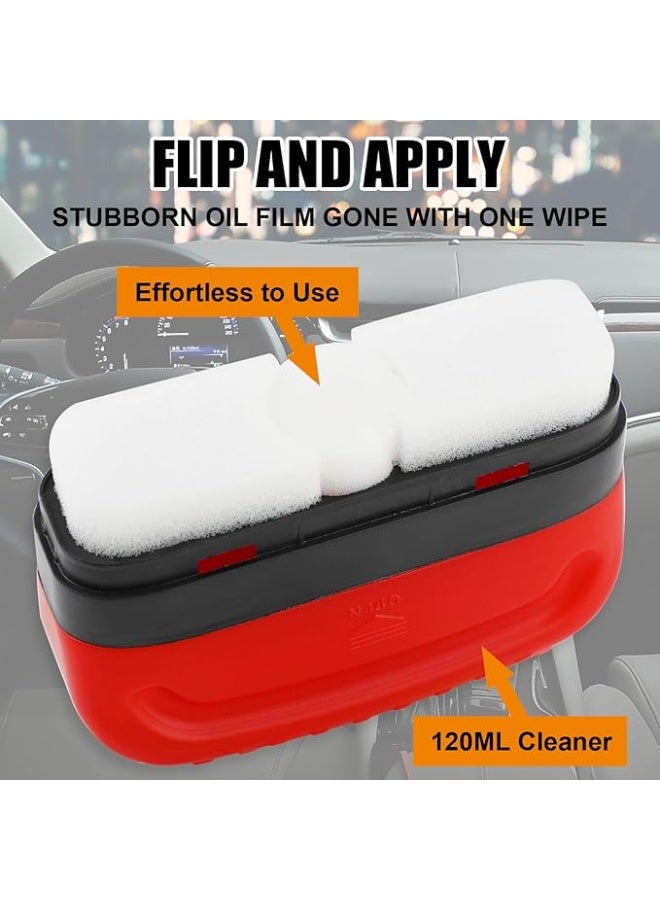 4-in-1 Multi-Purpose Glass Cleaning Brush - Perfect Tool for Effectively Cleaning Windows, Mirrors, and Glass - 171 - Image 5