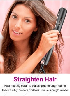 LANDOT Hair Straightener and Curler 2 in 1 - Twist Straightening Curling Iron Combo - Flat Iron Curling Iron in One for Curl Wave Straighten Hair  - Image 3