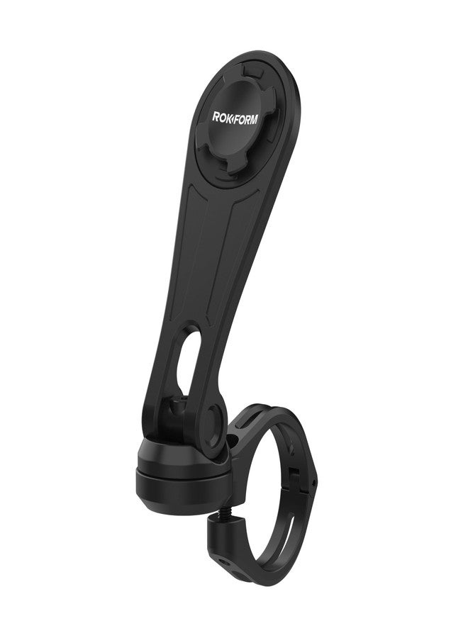 Rokform Motorcycle Handlebar Phone Mount, Version 2, Now mounts to Any Handlebar from 7/8" - 1.5" (22.mm - 38.1mm), Secure Phone via Twist Lock and Built-in Magnet Mount (Black) - Image 1