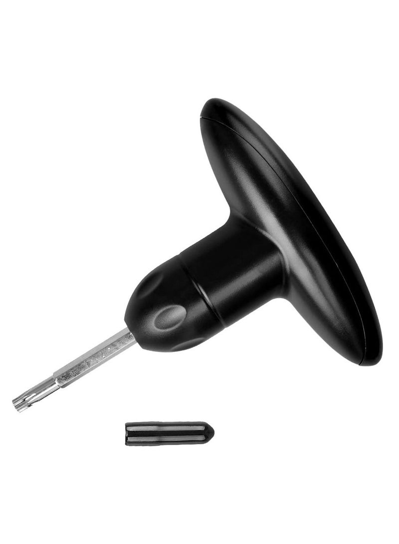 Golf Driver Wrench, Golf Shaft Adapter Tool Replace Adjustment Golf Handle Wrench Adapter Torque Tool Screwdriver Black - Image 1