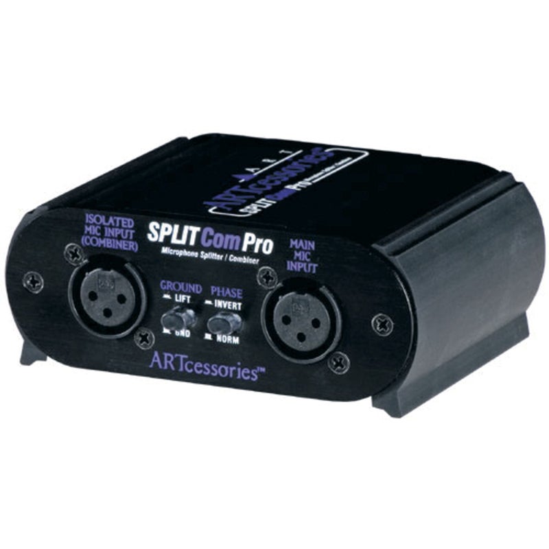 ART Splitcom Pro 2 طريقة ميكروفون مقسم ومجمع مراقب