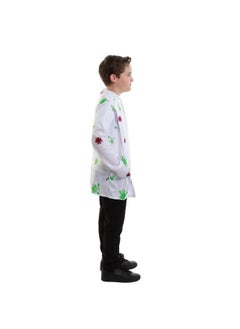 Halloween Mad Costumes Mad Scientist Coat For Kids (Medium)  - Image 2