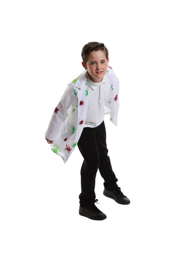 Halloween Mad Costumes Mad Scientist Coat For Kids (Medium)  - Image 3