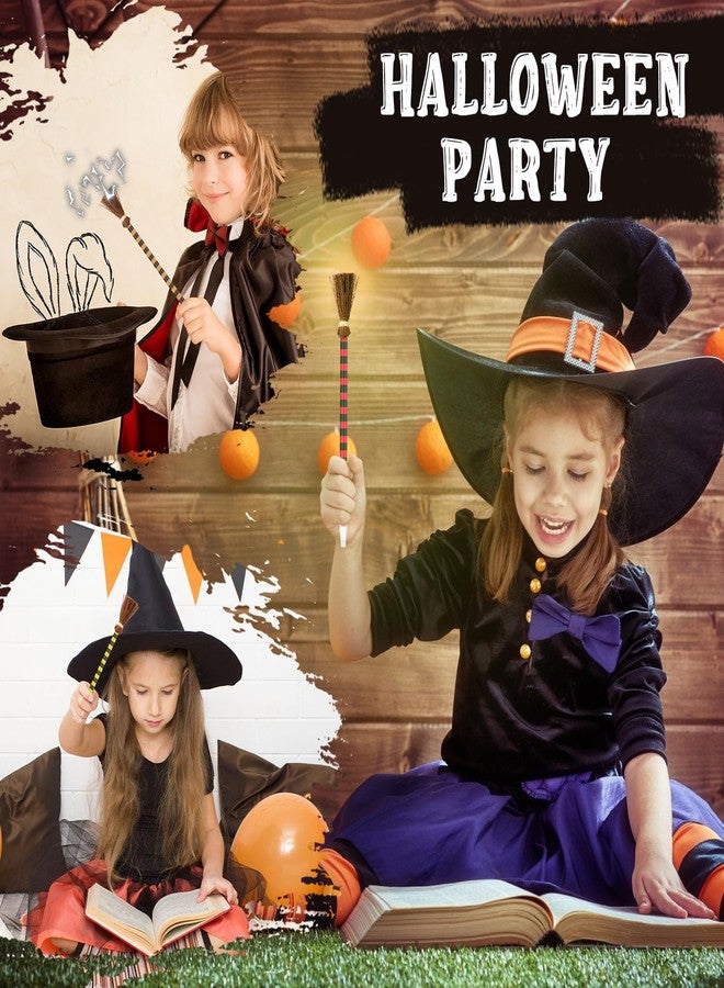 KFPPLXQ 15 Pcs Witch Broom Ballpoint Pens Halloween Pens for Kids Colorful Broomstick Pens Classroom Office Supplies Halloween Meeting Favors Goody Bag Filler Rewards - Image 5