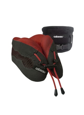 Cabeau Long Haul Flight Cooling Travel Neck Pillow  Evolution Cool  Supportive Memory Foam with Airflow Vents  Compact with Carrying Case Red - pzsku/Z827F214FFACE1A0EDE40Z/45/1749490598/7fbd9a55-2090-418b-b668-67c32d96a483