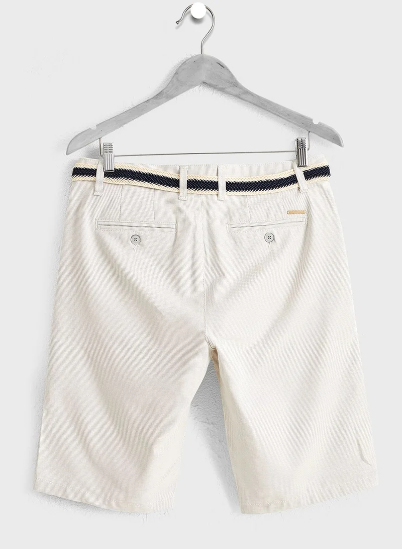 LC WAIKIKI Slim Fit Belted Shorts