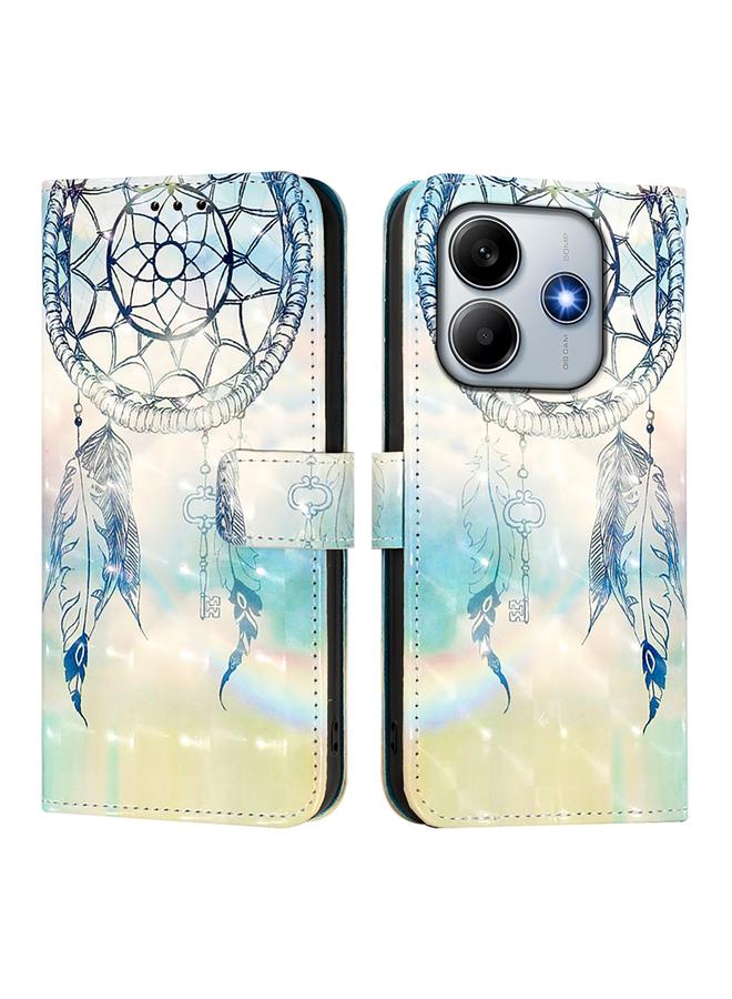 S-TOP Case For Redmi Note 14 5G 3D Painting Horizontal Flip Leather Phone Case - Image 2