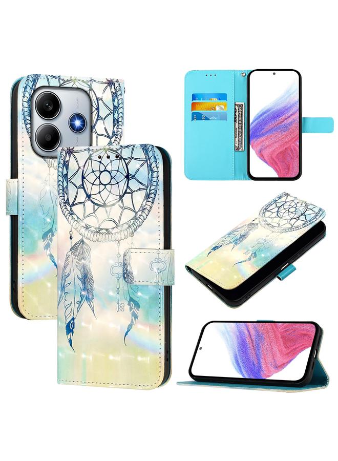 S-TOP Case For Redmi Note 14 5G 3D Painting Horizontal Flip Leather Phone Case - Image 1