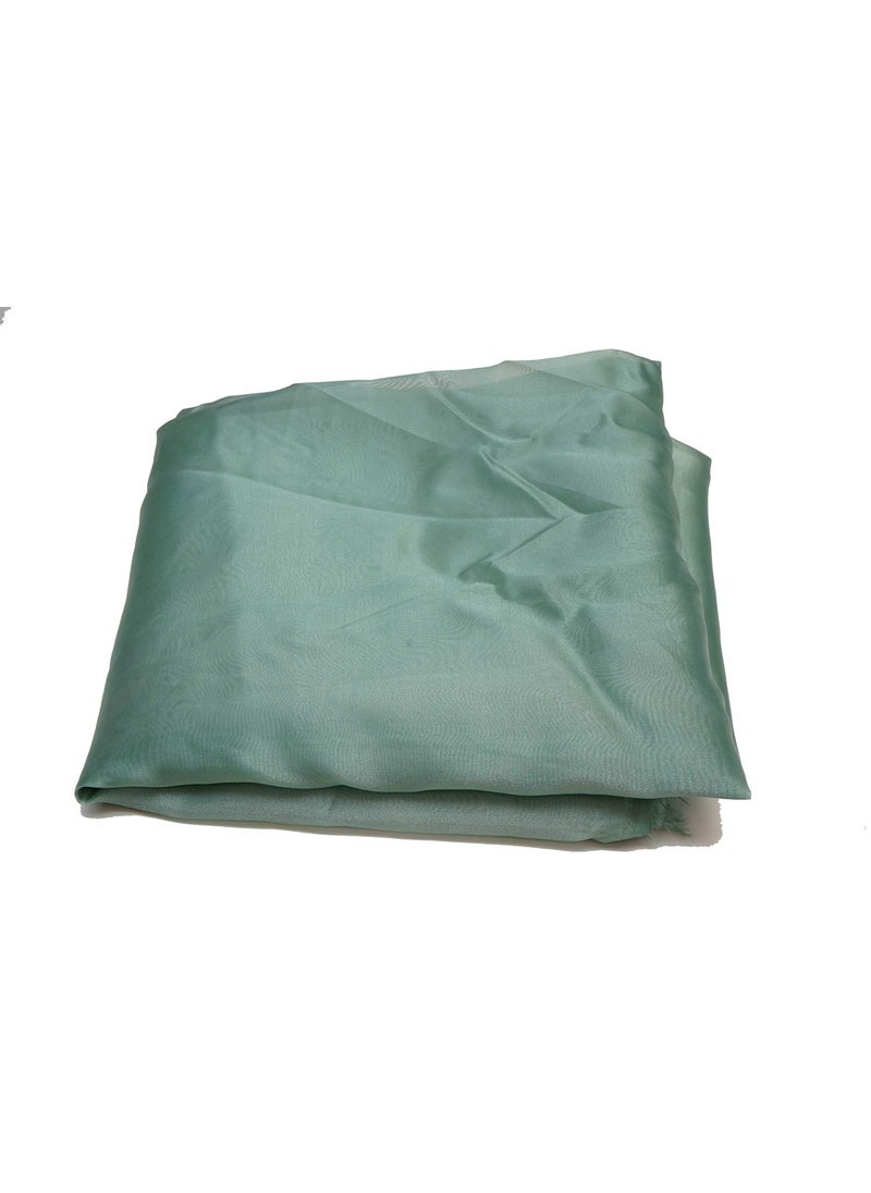 Pehnava Fab studio - Pehnava Fab Studio Tissue Organza Fabric for Dress Cloth Material for Use in Fancy Garments Making Frocks GownsDresses and Also Wrapping Party Wedding DecorationsMediumspringgreen5 Meter - Image 1