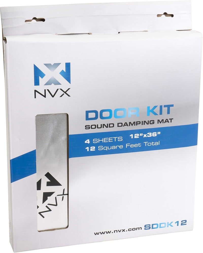 NVX Car Sound Deadening [12 sq feet] 4-sheet Door Kit - Image 5