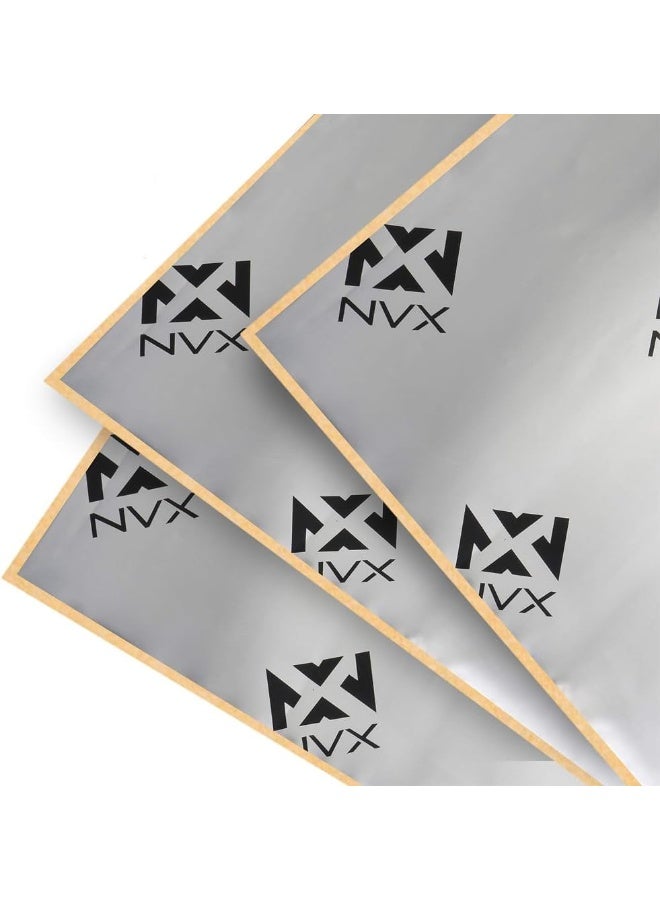 NVX Car Sound Deadening [12 sq feet] 4-sheet Door Kit - Image 1