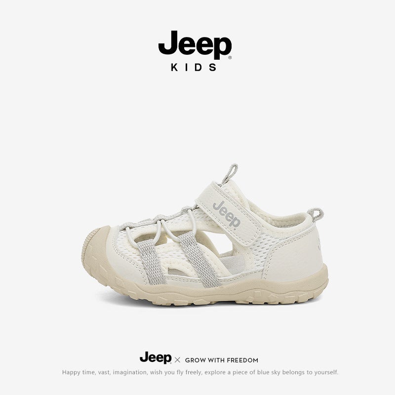 Jeep Kidsren'S Soft-Soled Stable Sandals Rubber Anti-Slip Frame Shoes Toddler Baby Sports Toddler Shoes - Image 1