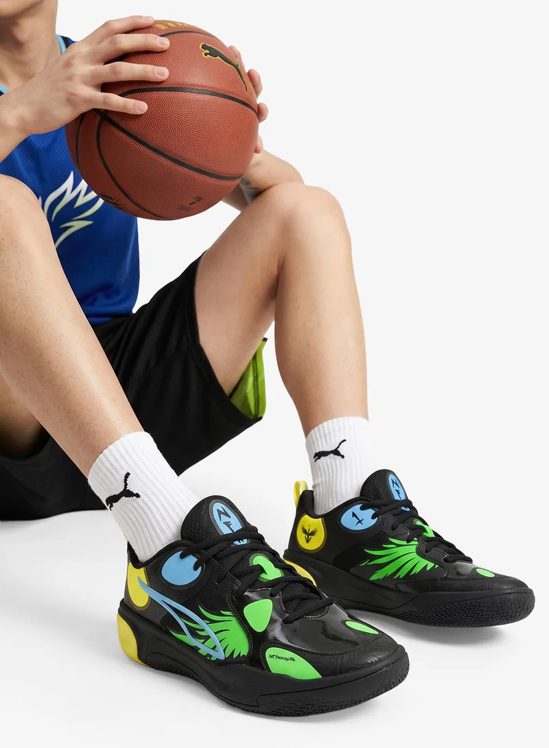 Puma PUMA Black-Lemon Crush Mb World.01 for Men | Best Price UAE
