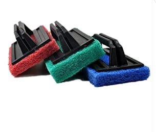 JRS TRADERS Multi Purpose Bathroom Tile Floor Scrubber PadBrush Cleaner with Handle Pack of 2 - Image 2