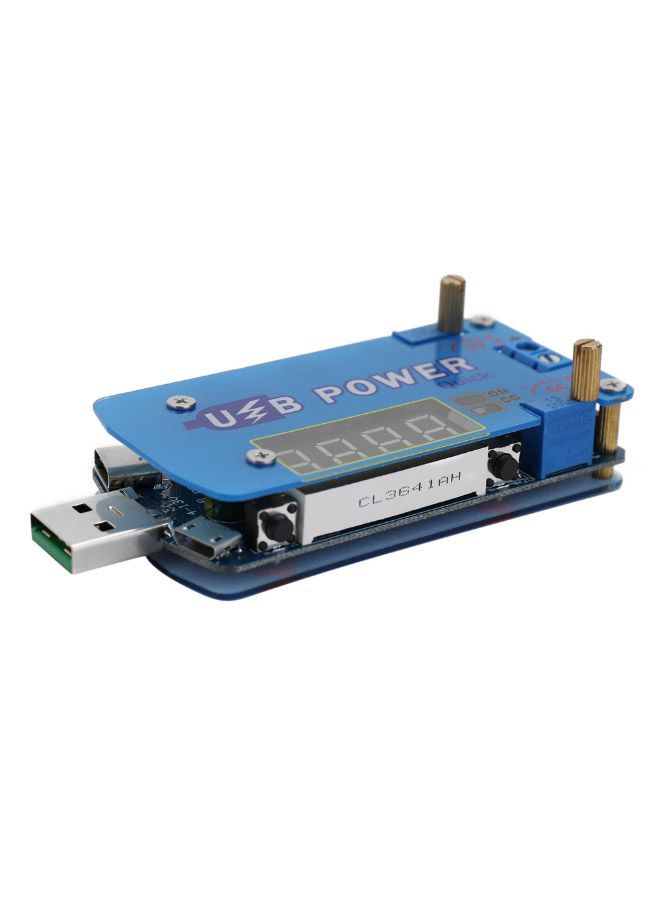 NIBEMINENT DC to 15W Adjustable USB Step Up Down Power CVCC Buck Boost Voltage Regulator Converter Multicolour 9 x 2cm  - Image 2