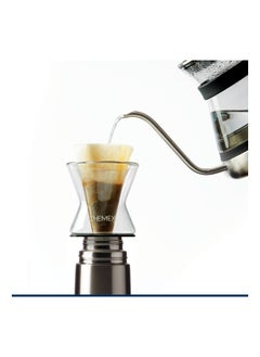 Chemex Funnex Coffee Maker - Made of Borosilicate Glass - 2-4 cups  - Image 3
