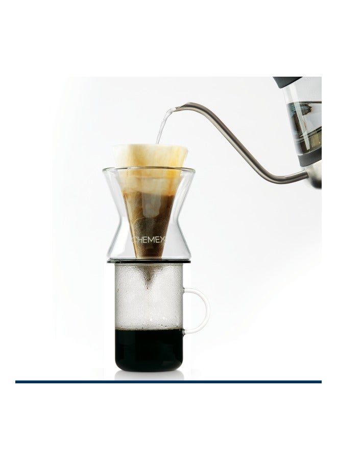 Chemex Funnex Coffee Maker - Made of Borosilicate Glass - 2-4 cups - Image 5