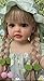 KOKOMANDY Reborn Baby Dolls Girl 22 Inch Silicone Full Body That Look Real Life Reborn Newborn Baby Doll Realistic Washable Babies with Long Blonde Hair Anatomically Correct Doll Toys for Age 6 - Image 4