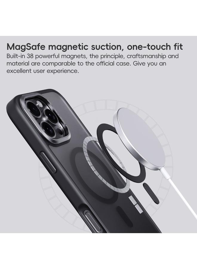 S-TOP Case For iPhone 16 Pro Frosted MagSafe Magnetic Phone Case - Image 4
